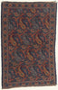 3 x 4 - Navy Blue Antique Persian Tabriz Rug - 79808