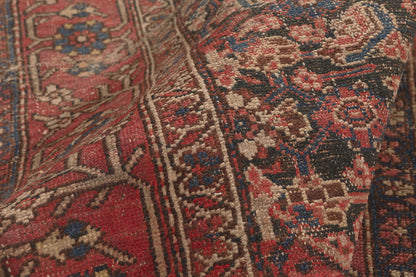4 x 5 - Navy Blue Antique Persian Malayer Rug - 79811