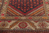 4 x 7 - Navy Blue Antique Caucasian Kazak Rug - 79812