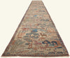3 x 24 - Multicolor Antique Persian Khorassan Rug - 79813