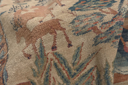 3 x 24 - Multicolor Antique Persian Khorassan Rug - 79813