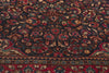 3 x 5 - Navy Blue Antique Persian Sarouk Rug - 79814