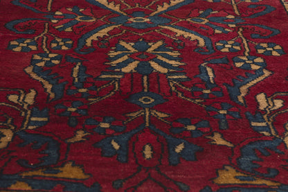 3 x 5 - Red Antique Persian Lilihan Rug - 79816