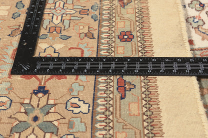 12 x 20 - Ivory Vintage Indian Tabriz Rug - 79822
