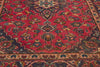 3 x 5 - Red Vintage Persian Kashan Rug - 79824
