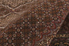 10 x 13 - Black Vintage Persian Tabriz Rug - 79825