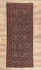 5 x 11 - Navy Blue Antique Persian Mahal Rug - 79829