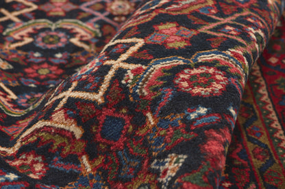 5 x 11 - Navy Blue Antique Persian Mahal Rug - 79829