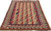 3 x 4 - Multicolor Antique American Hooked Rug - 79830