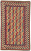 3 x 4 - Multicolor Antique American Hooked Rug - 79830
