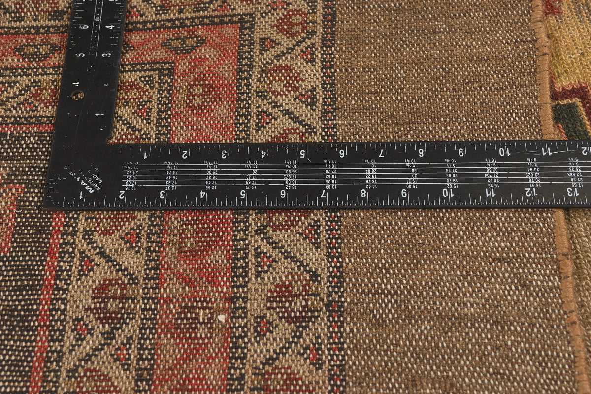 5 x 10 - Brown Antique Persian Malayer Rug - 79831