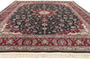 8 x 10 - Black Vintage Chinese Tabriz Rug - 79835