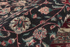 8 x 10 - Black Vintage Chinese Tabriz Rug - 79835