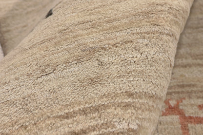 3 x 5 - Beige Vintage Persian Gabbeh Rug - 79836