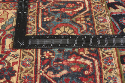 5 x 6 - Red Antique Persian Heriz Rug - 79837