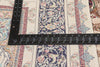 6 x 9 - Ivory New Persian Qum Rug - 79839