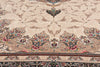 6 x 9 - Ivory New Persian Qum Rug - 79839
