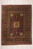 9 x 12 - Burgundy Vintage Indian Tabriz Rug - 79878