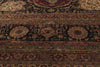 9 x 12 - Burgundy Vintage Indian Tabriz Rug - 79878