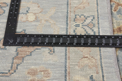 12 x 15 - Light Blue Vintage Indian Oushak Rug - 79891