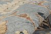 12 x 15 - Light Blue Vintage Indian Oushak Rug - 79891