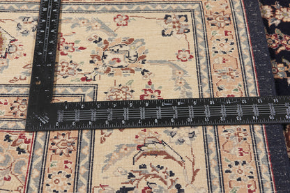 8 x 10 - Navy Blue Vintage Chinese Nain Rug - 79892