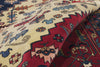 9 x 12 - Ivory Vintage Turkish Heriz Rug - 79894