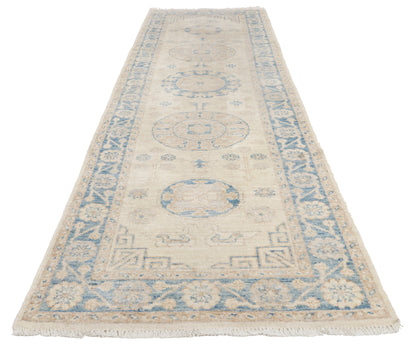 3 x 10 - Ivory Vintage Pakistani Khotan Rug - 79896