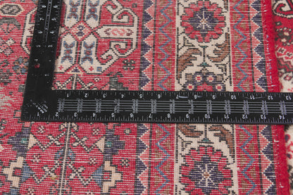 6 x 8 - Ivory Vintage Persian Afshar Rug - 79897