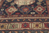4 x 6 - Navy Blue Antique Caucasian Kuba Rug - 79901