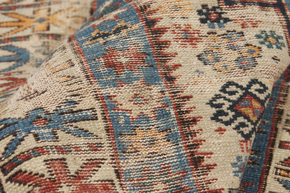 3 x 5 - Ivory Antique Caucasian Shirvan Rug - 79902