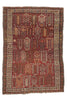 4 x 6 - Red Antique Caucasian Shirvan Rug - 79903