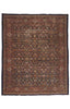 8 x 10 - Navy Blue Antique Persian Sultanabad Rug - 79907
