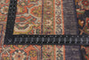 8 x 10 - Navy Blue Antique Persian Sultanabad Rug - 79907