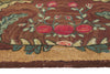 3 x 5 - Brown Antique American Hooked Rug - 79908
