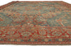 17 x 18 - Teal Antique Turkish Oushak Rug - 79911