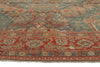 17 x 18 - Teal Antique Turkish Oushak Rug - 79911