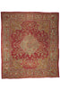 15 x 17 - Red Antique Turkish Oushak Rug - 79912