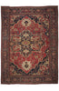 18 x 21 - Red Antique Persian Serapi Rug - 79914
