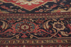 18 x 21 - Red Antique Persian Serapi Rug - 79914