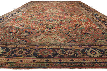 11 x 20 - Rust Antique Persian Sultanabad Rug - 79916