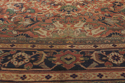 11 x 20 - Rust Antique Persian Sultanabad Rug - 79916