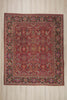 9 x 11 - Red Antique Persian Serapi Rug - 79917