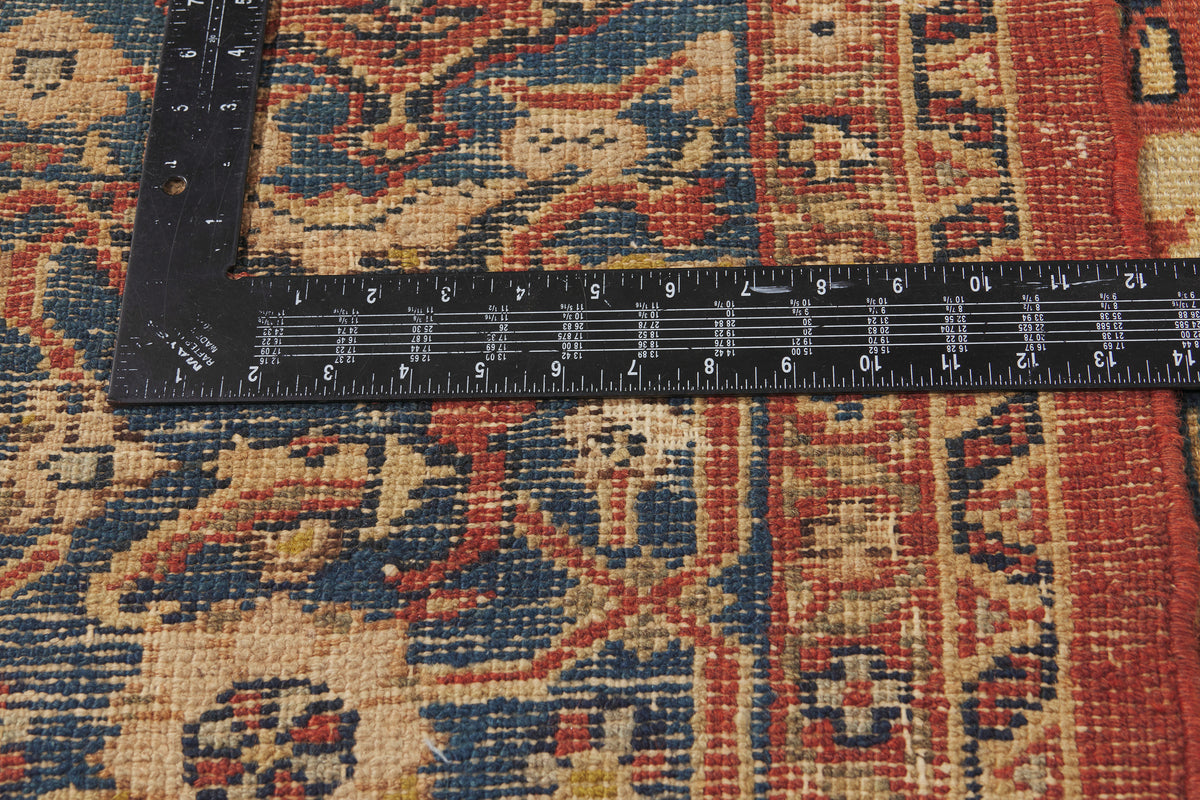 9 x 12 - Red Antique Persian Sultanabad Rug - 79920