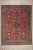 11 x 14 - Red Antique Persian Mahal Rug - 79921