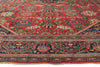 11 x 14 - Red Antique Persian Mahal Rug - 79921