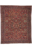 11 x 13 - Red Antique Persian Sultanabad Rug - 79922