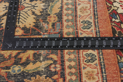 13 x 18 - Red Antique Persian Sultanabad Rug - 79923