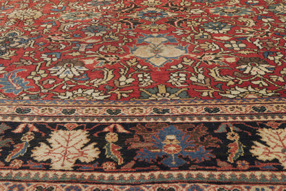13 x 18 - Red Antique Persian Sultanabad Rug - 79923