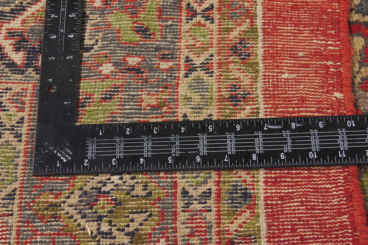 9 x 12 - Red Antique Persian Sultanabad Rug - 79926